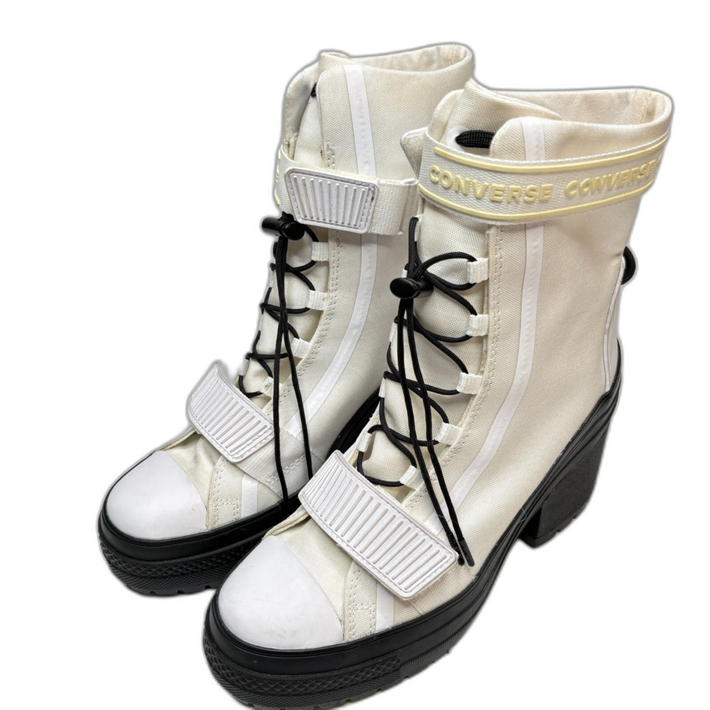 CONVERSE Chuck Taylor All Star GR 82 XX-Hi White Black Boots Womens Size 8 - Picture 2 of 12